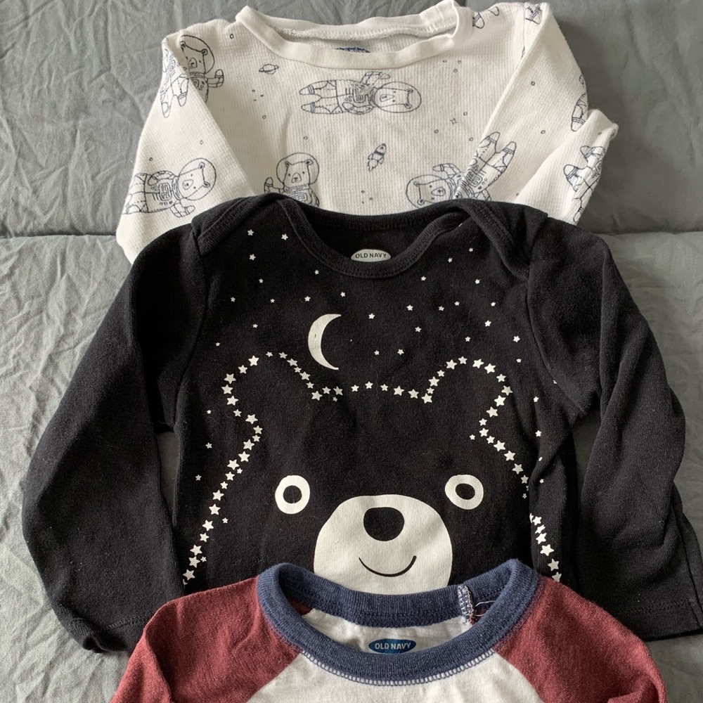 3 pack bear bodysuit